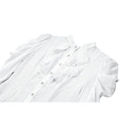 Darkinlove Women's Gothic Ruffle Mock Neck Puff Sleeve Blouse
