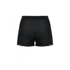 Darkinlove Women's Gothic Ruffled Lace Splice Shorts