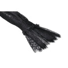 Darkinlove Women's Gothic Ruffled Sheer Lace Shirt