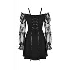 Darkinlove Women's Gothic Sexy Off-shoulder Lace Sleeved Dresses