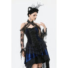 Darkinlove Women's Gothic Sheer Floral Lace Shrug
