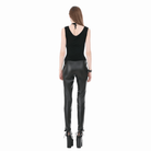 Darkinlove Women's Gothic Spider Cutout Halterneck Tank Top
