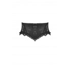 Darkinlove Women's Gothic Strappy Floral Embroidered Falbala Corset