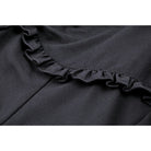 Darkinlove Damen Gothic-Trägerkleid ohne Schulter