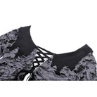 Darkinlove Women's Gothic Strappy Ripped Cardigan