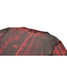 Darkinlove Women's Gothic Tie-dyed Sheer Mesh Top