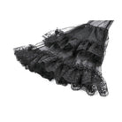 Darkinlove Women's Gothic Violet Square-cut Collar Flared Sleeved Maxi Dress