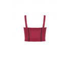 Darkinlove Women's Grunge Strappy Double Color Bustier