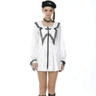 Darkinlove Women's JK Lapel Shirt Dresses