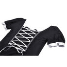 Darkinlove Women's Lolita Puff Sleeved Maid Dress Cosplay Costume