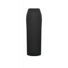 Darkinlove Women's Punk Asymmetric Eyelet Strappy Zip Long Skirt