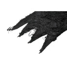 Darkinlove Women's Punk Asymmetric Ripped Hooded Top