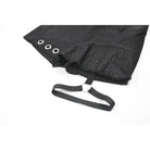 Darkinlove Women's Punk Asymmetry Rivet Shorts with Leg Strap