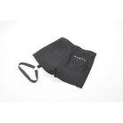 Darkinlove Women's Punk Asymmetry Rivet Shorts with Leg Strap