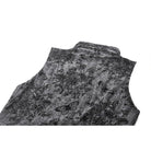 Darkinlove Women's Punk Big Pin Ripped Tank Top