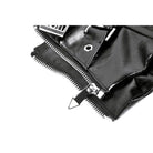 Darkinlove Women's Punk Buckle Patent Leather Underbust Corset