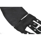 Darkinlove Women's Punk Buckle-up Side Zip Chained Belt