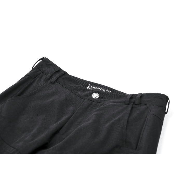 Darkinlove Women's Punk Eyelet Big Pocket Zipper Pants