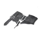 Darkinlove Women's Punk Eyelet Buckle Lace-up Asymmetric Belt