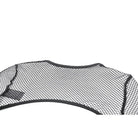 Darkinlove Women's Punk Eyelet Cutout Mesh Cape
