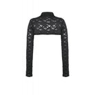 Darkinlove Women's Punk Eyelet Strap Ripped Cape