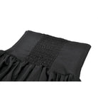 Darkinlove Women's Punk Eyelet Zip Balloon Shorts