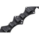 Darkinlove Women's Punk Irregular Faux Leather Necktie