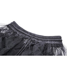 Darkinlove Women's Punk Irregular Ruffled Layered Mesh Skirt