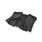 Darkinlove Women's Punk Lace-up Solid Color Underbust Corset