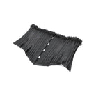 Darkinlove Women's Punk Lace-up Solid Color Underbust Corset