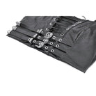 Darkinlove Women's Punk Lacing-up Straps Faux Leather Bustier