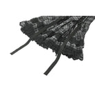 Darkinlove Women's Punk Layered Lace Hem Plaid Party Slip Dress