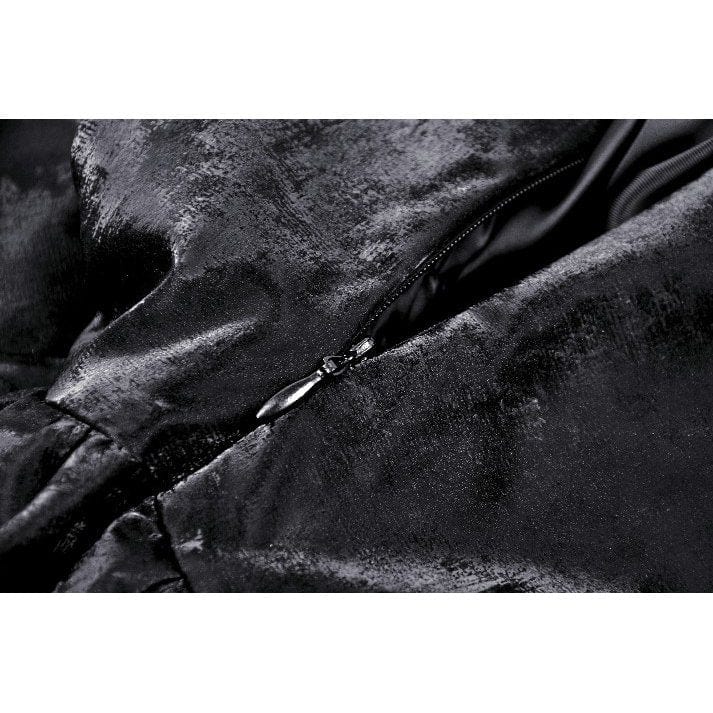 Darkinlove Women's Punk Layered Ruffled Party Slip Dress