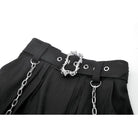 Darkinlove Women's Punk Metal Chain Belt with Straps