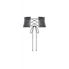 Darkinlove Women's Punk Multi-buckle Lace-up Underbust Corset