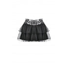 Darkinlove Women's Punk Multilayered Mesh Short Skirt