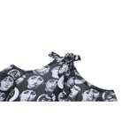 Darkinlove Women's Punk Off-the-Shoulder Ruffled Blouse