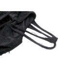 Darkinlove Women's Punk Plunging Distressed Vest