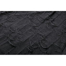 Darkinlove Women's Punk Plunging Distressed Vest