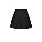 Darkinlove Women's Punk Rock Asymmetric Short Pleated Skirt