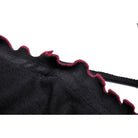 Darkinlove Women's Punk Rock Bat Wings Backless Crop Top