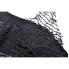 Darkinlove Women's Punk Rock Ripped Halterneck Back Lacing-up Tank Top