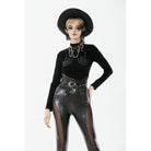 Darkinlove Women's Punk Skeleton Hand Long Sleeved Top