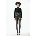 Darkinlove Women's Punk Skeleton Hand Long Sleeved Top