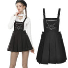 Darkinlove Women's Punk Star Chain Suspender Skirts