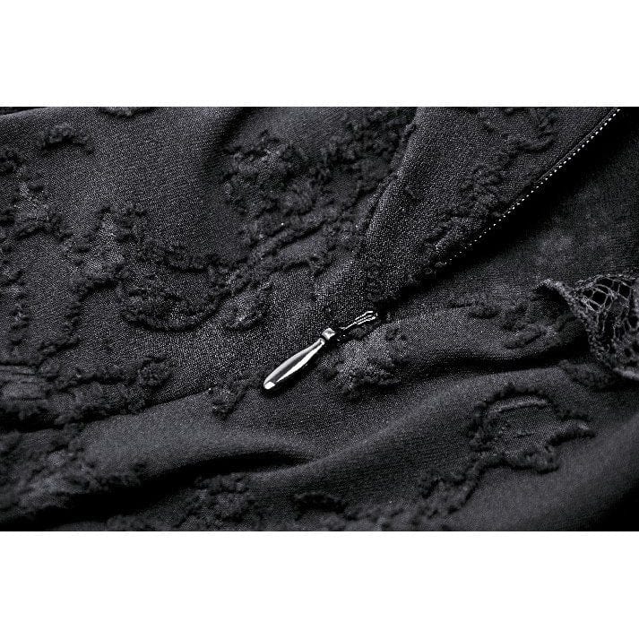 Darkinlove Women's Punk Strap Distressed Party Slip Dress