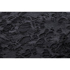 Darkinlove Damen Punk-Trägerrock mit Rissen und Schlitz