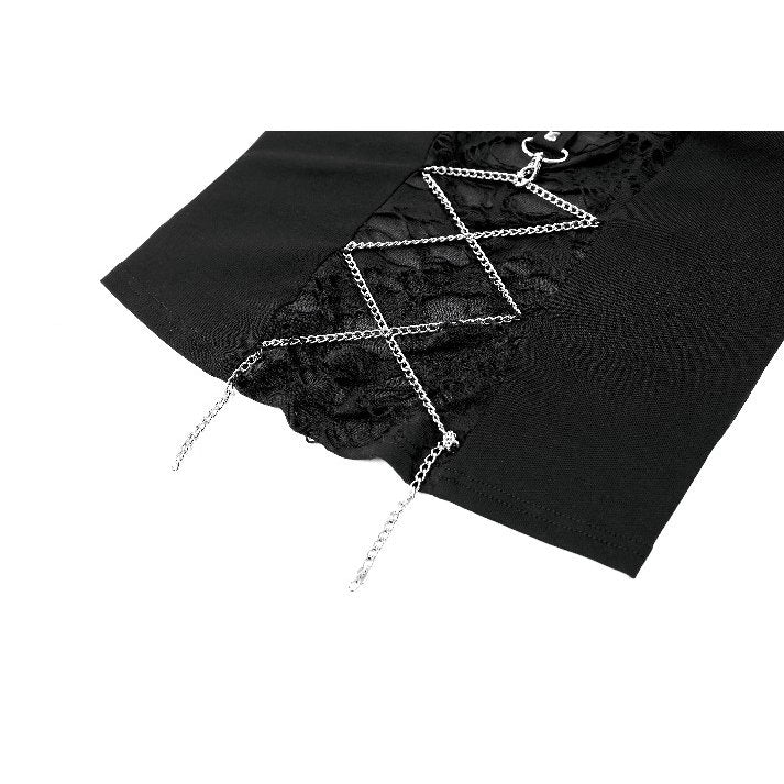 Darkinlove Women's Punk Studded Chain Camisole