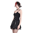 Darkinlove Women's Punk Studded Chain Camisole