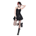 Darkinlove Women's Punk Studded Chain Camisole